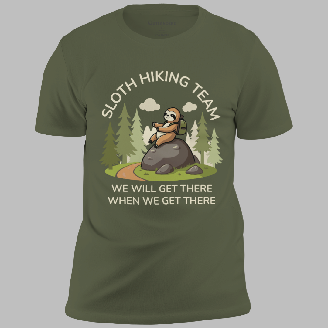 Sloth Hiking Team Tee