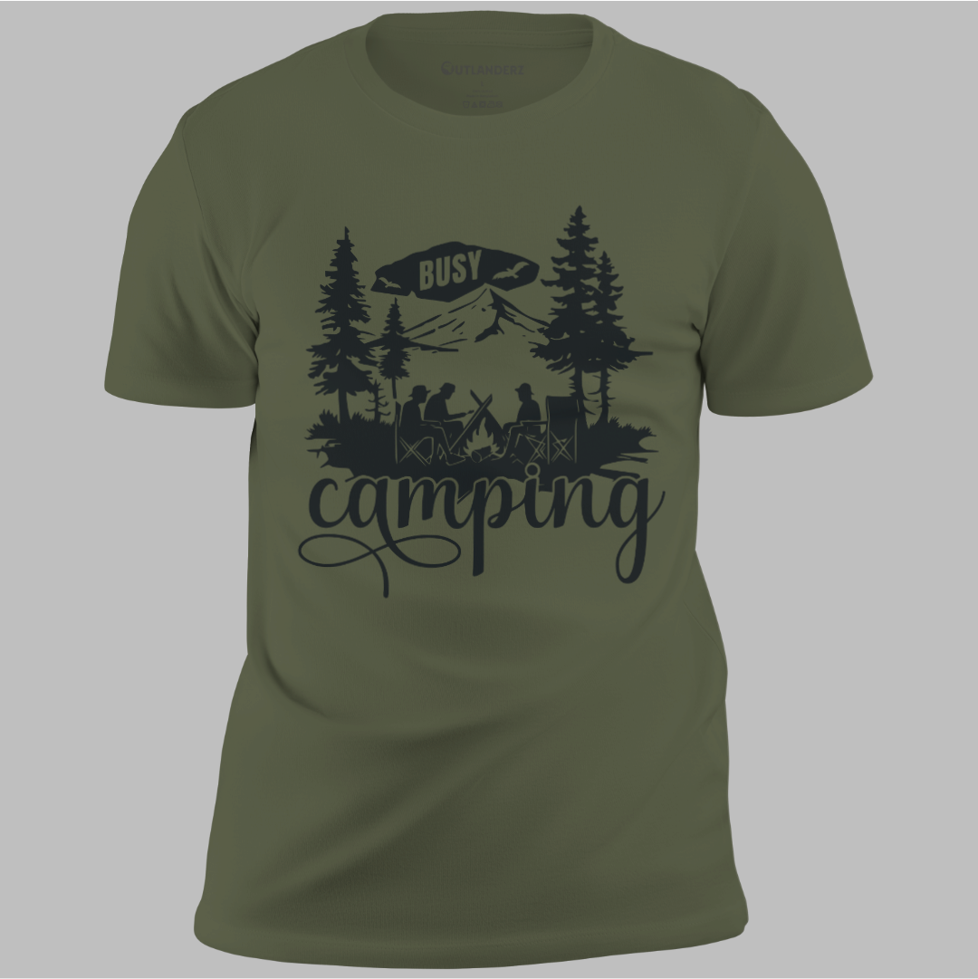 Busy Camping Tee