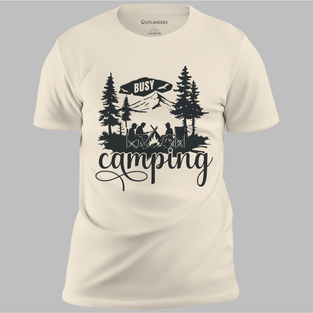 Busy Camping Tee