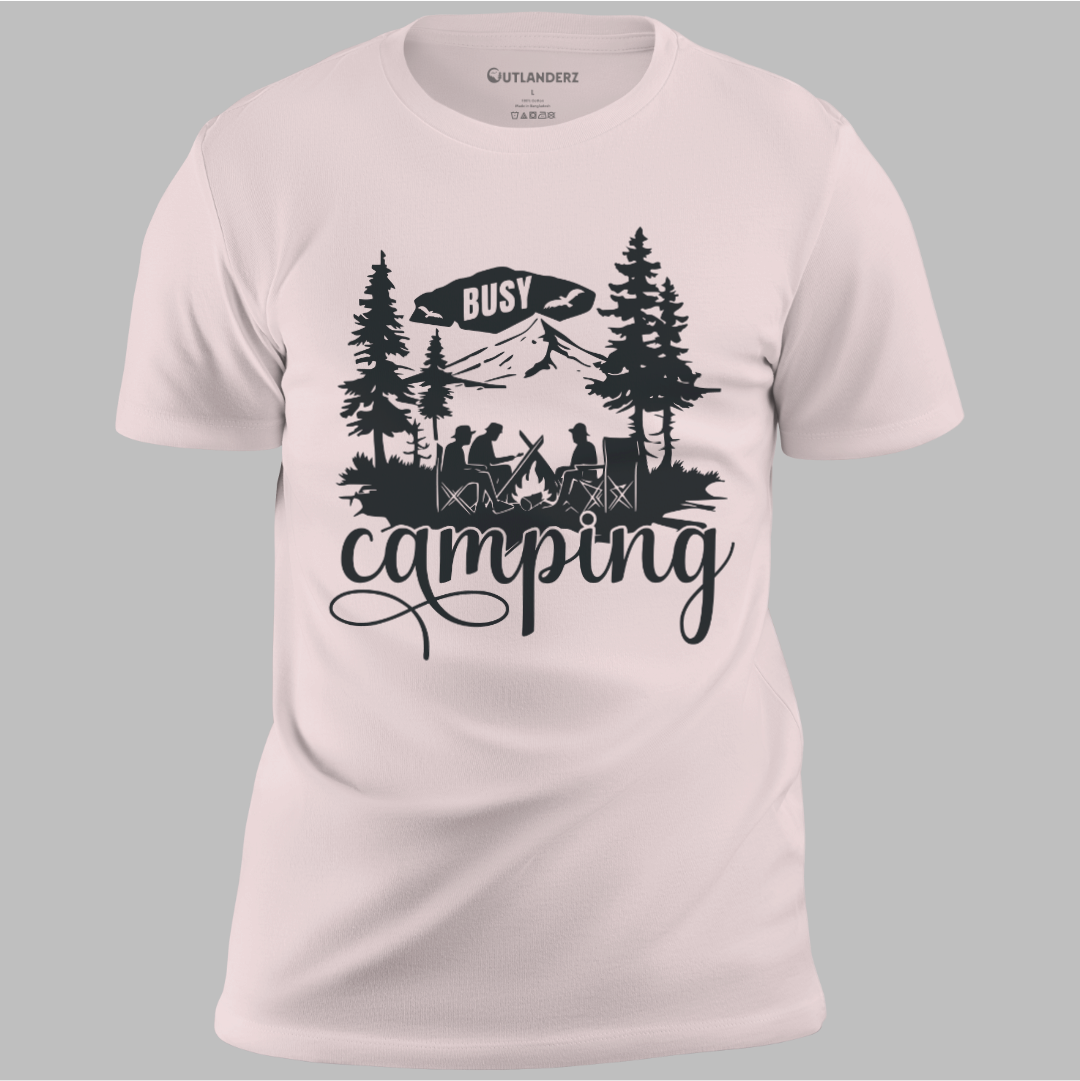 Busy Camping Tee