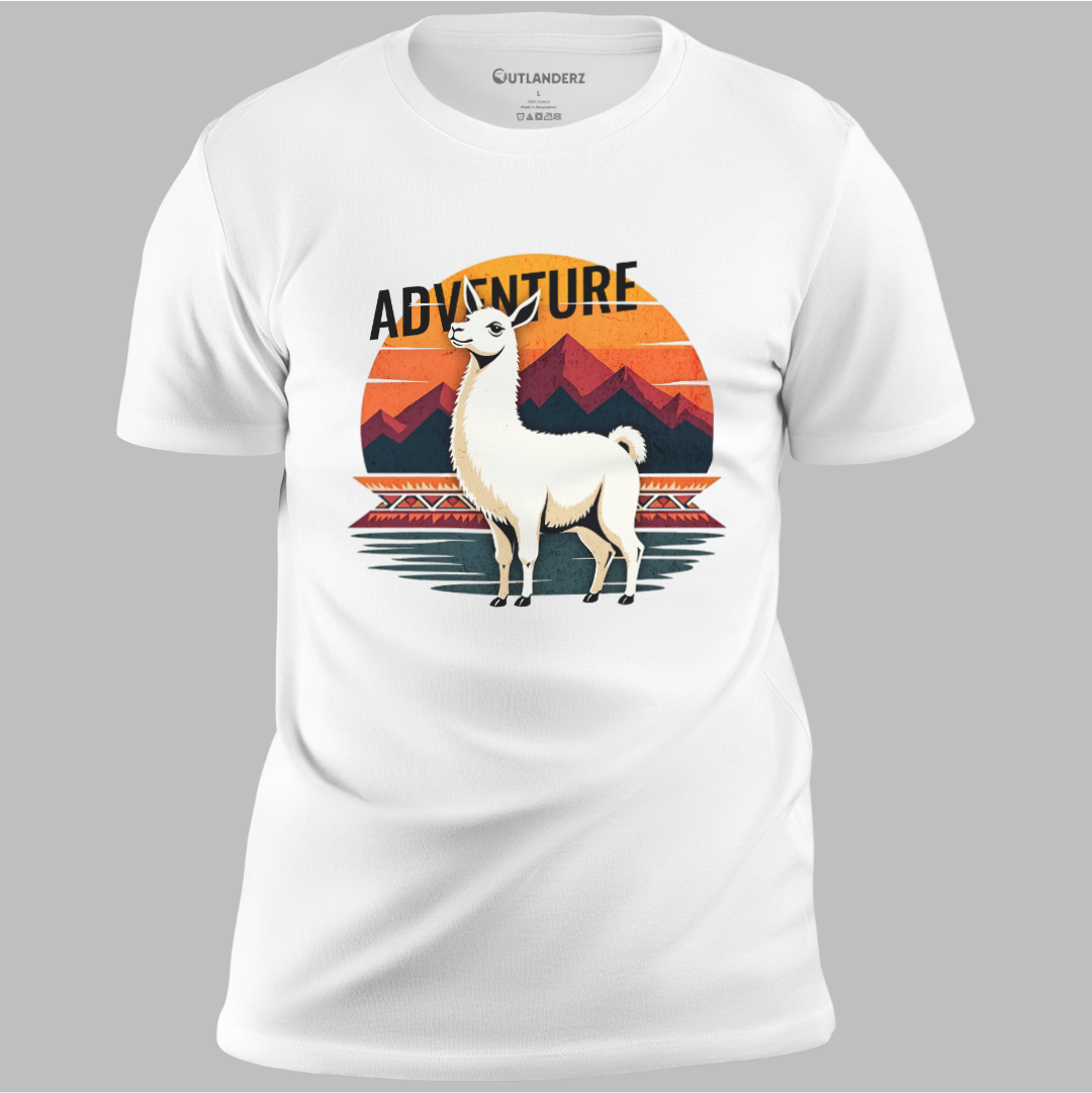 Adventure Llama Tee