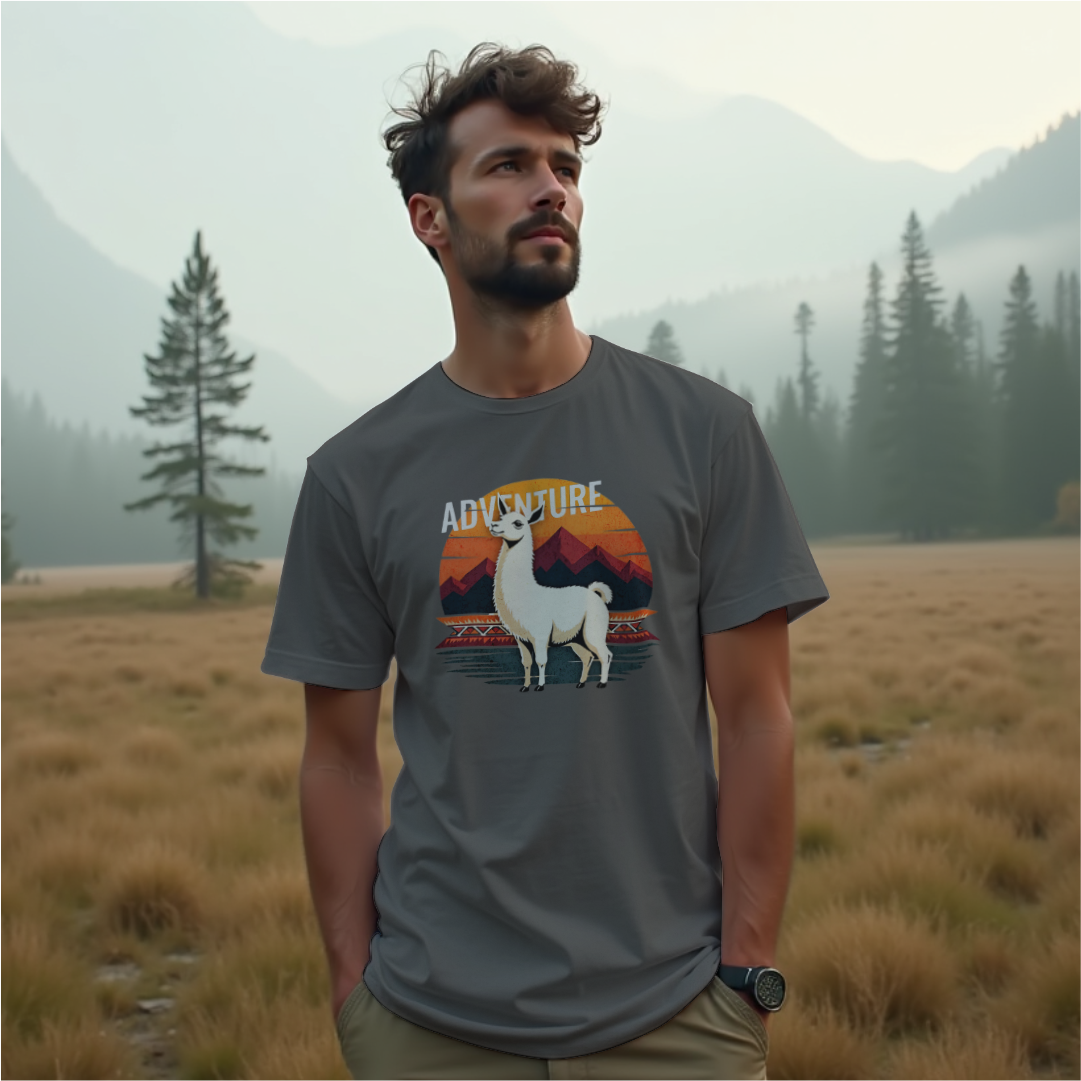 Adventure Llama Tee