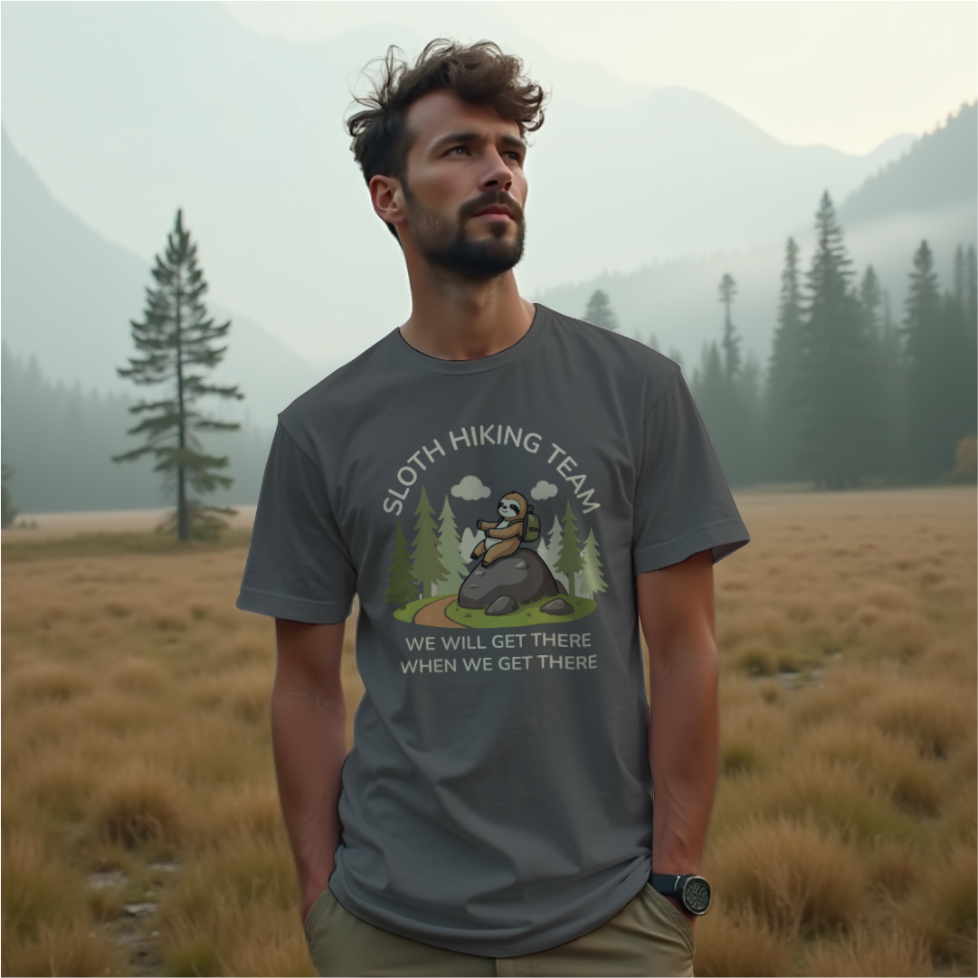 Sloth Hiking Team Tee