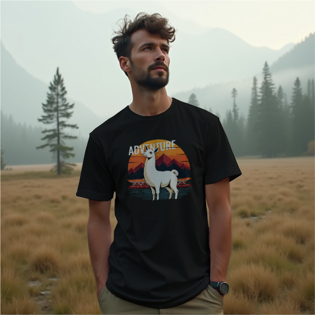 Adventure Llama Tee