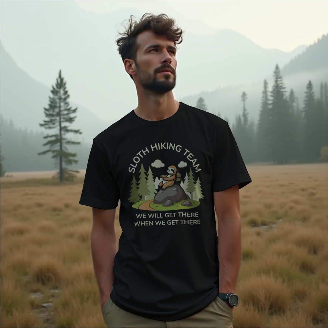 Sloth Hiking Team Tee