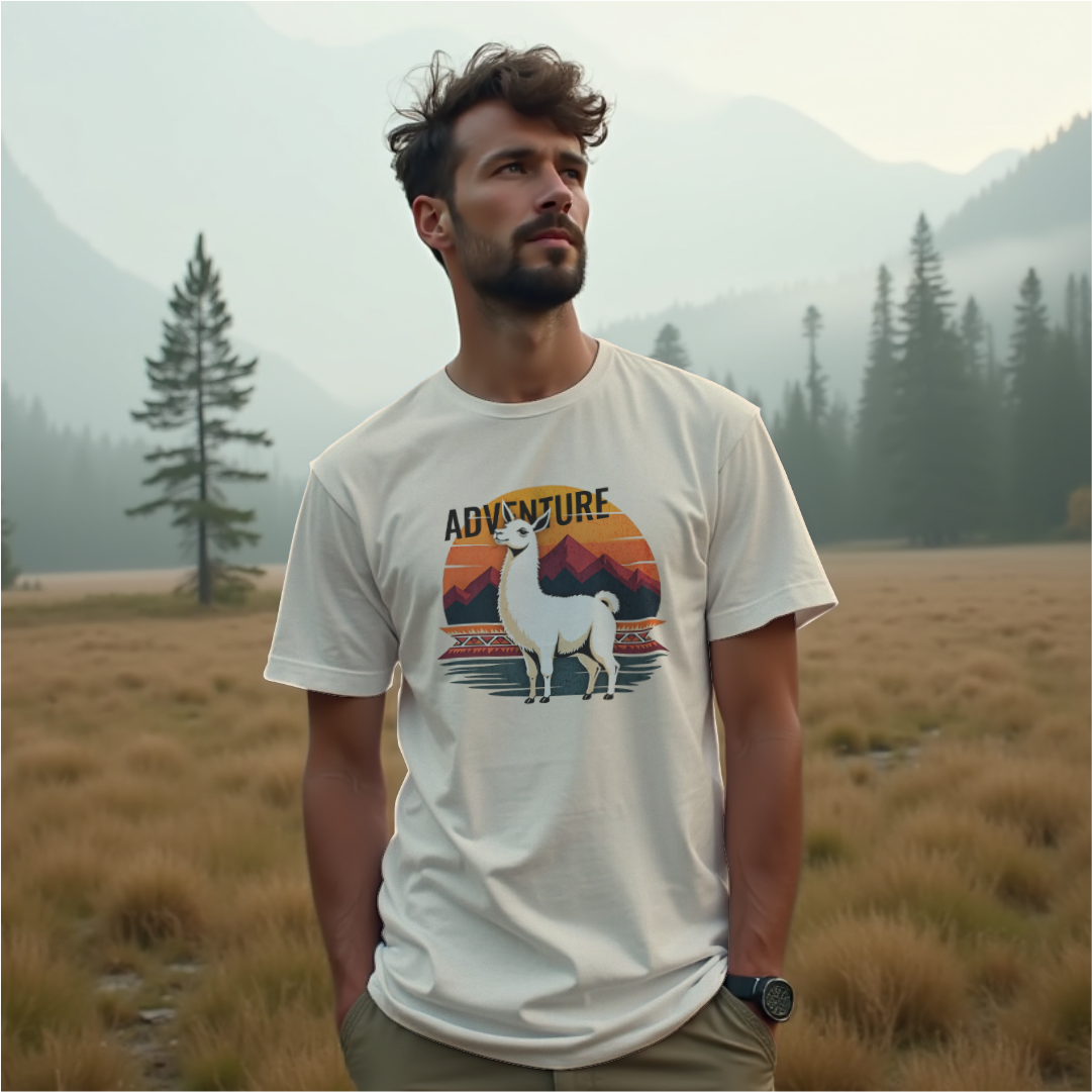 Adventure Llama Tee