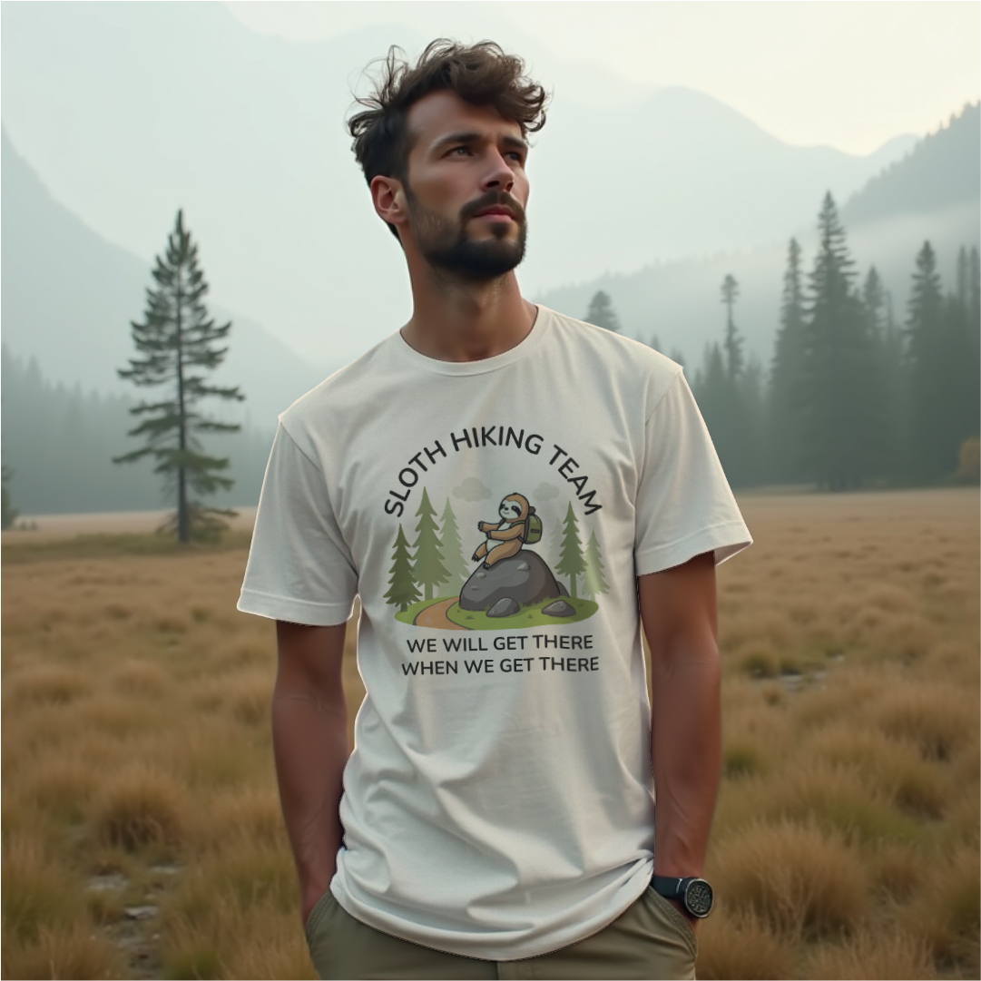 Sloth Hiking Team Tee