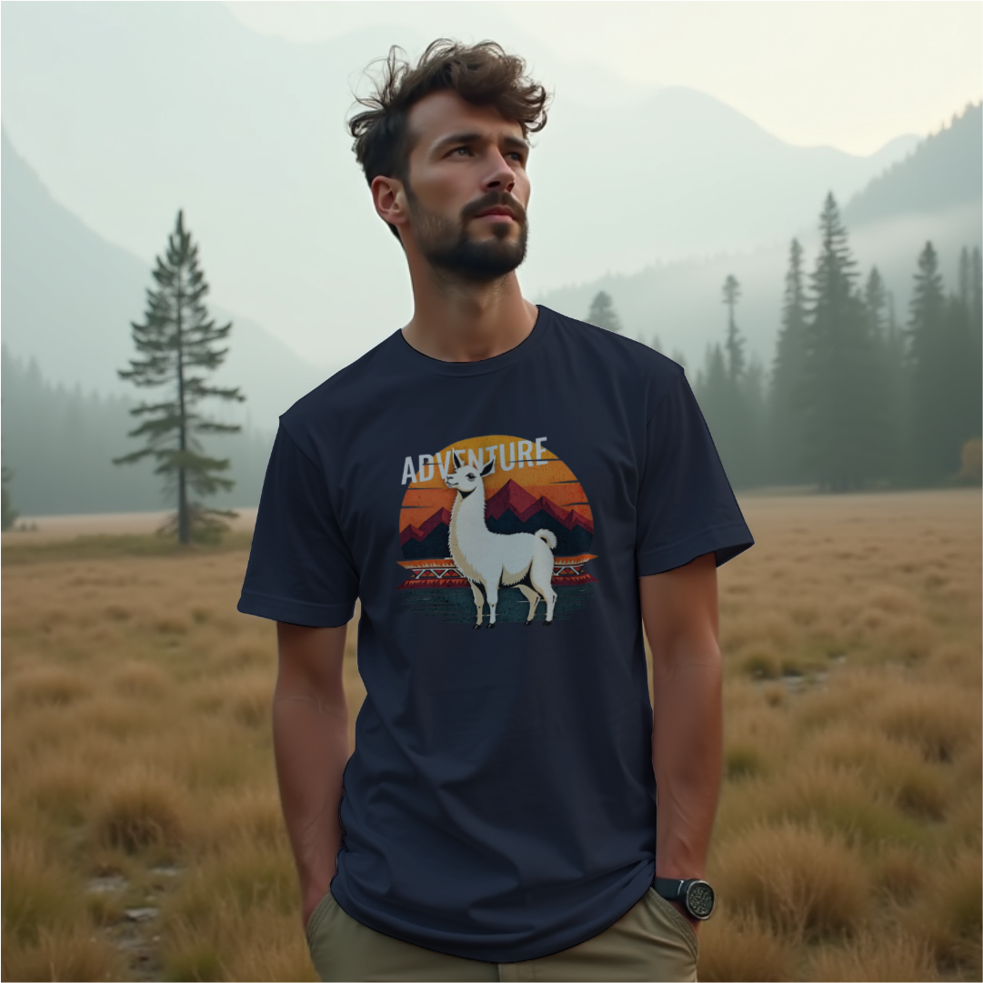 Adventure Llama Tee