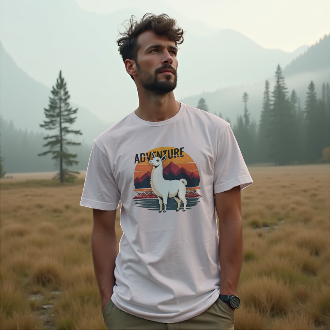 Adventure Llama Tee