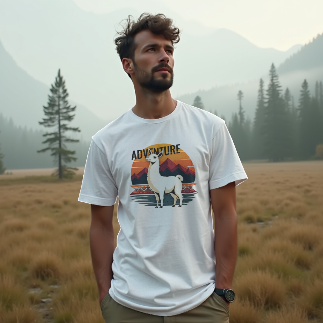 Adventure Llama Tee