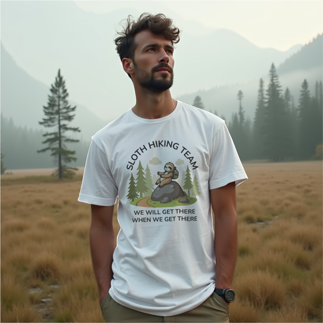 Sloth Hiking Team Tee