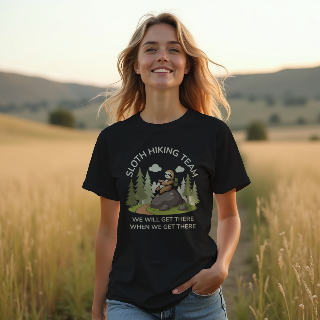 Sloth Hiking Team Tee