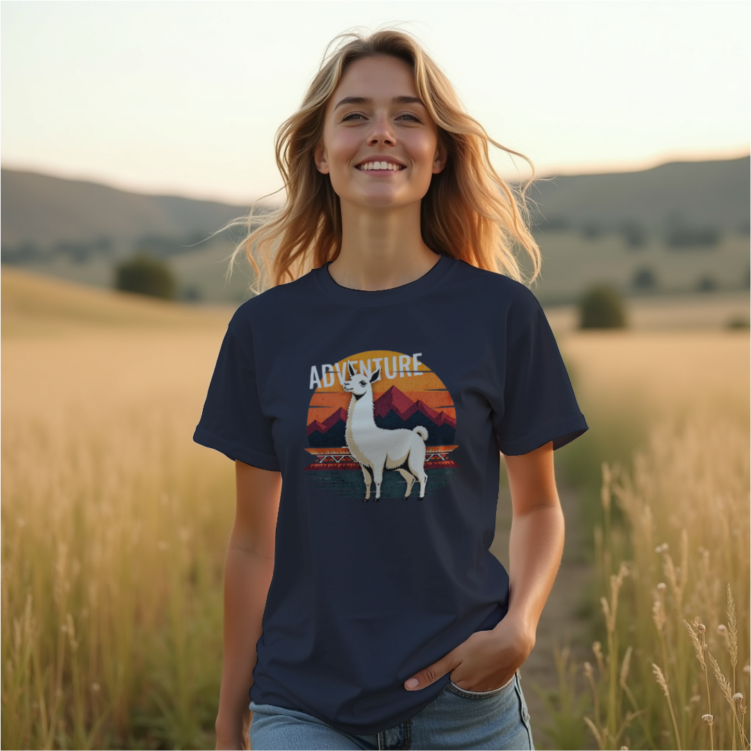 Adventure Llama Tee