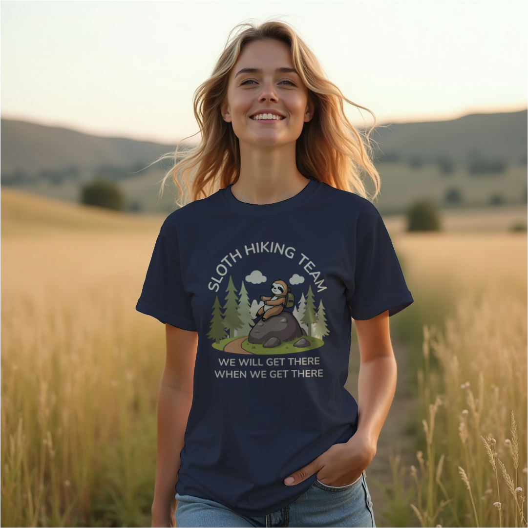 Sloth Hiking Team Tee