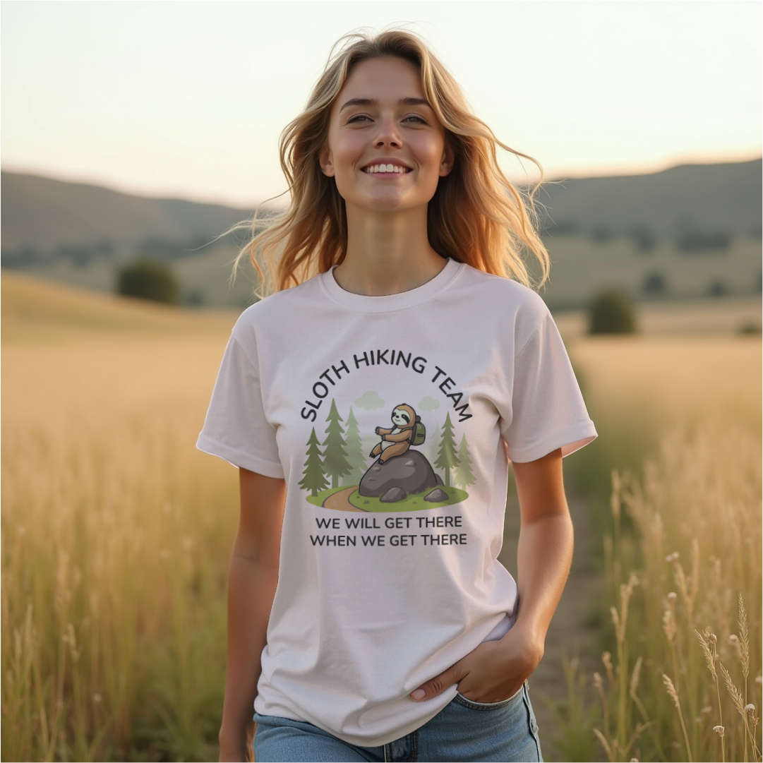 Sloth Hiking Team Tee