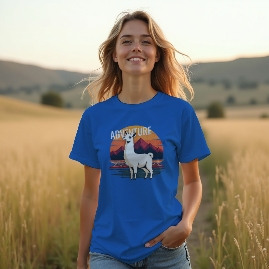 Adventure Llama Tee