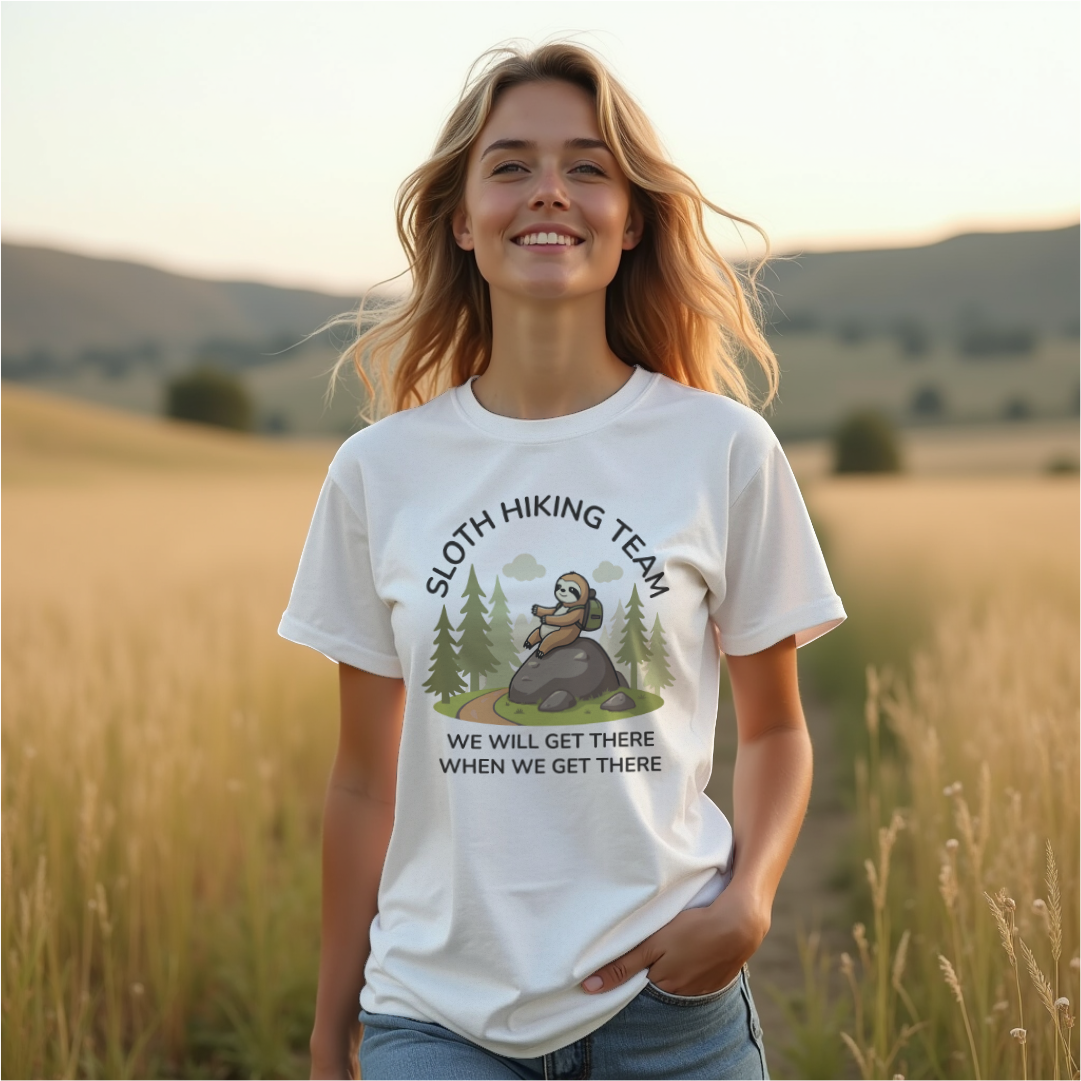 Sloth Hiking Team Tee