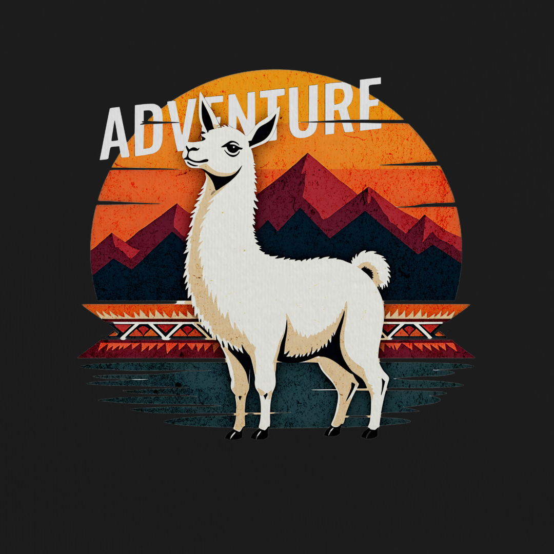 Adventure Llama Tee