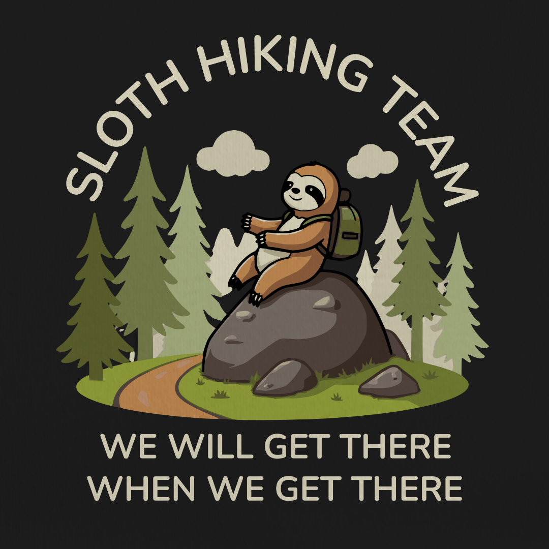 Sloth Hiking Team Tee