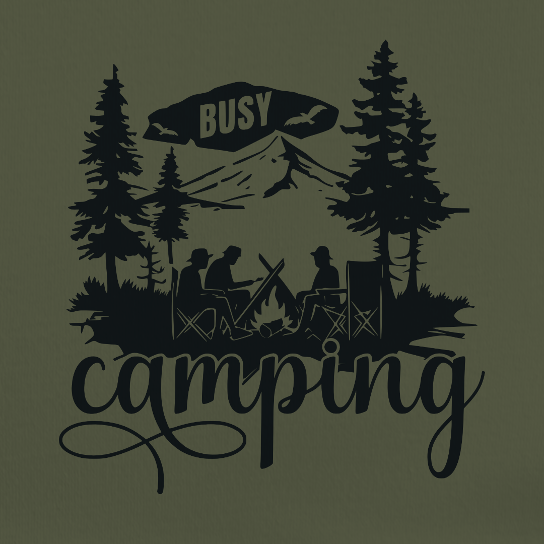 Busy Camping Tee