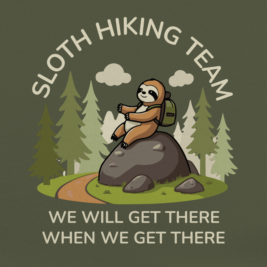 Sloth Hiking Team Tee