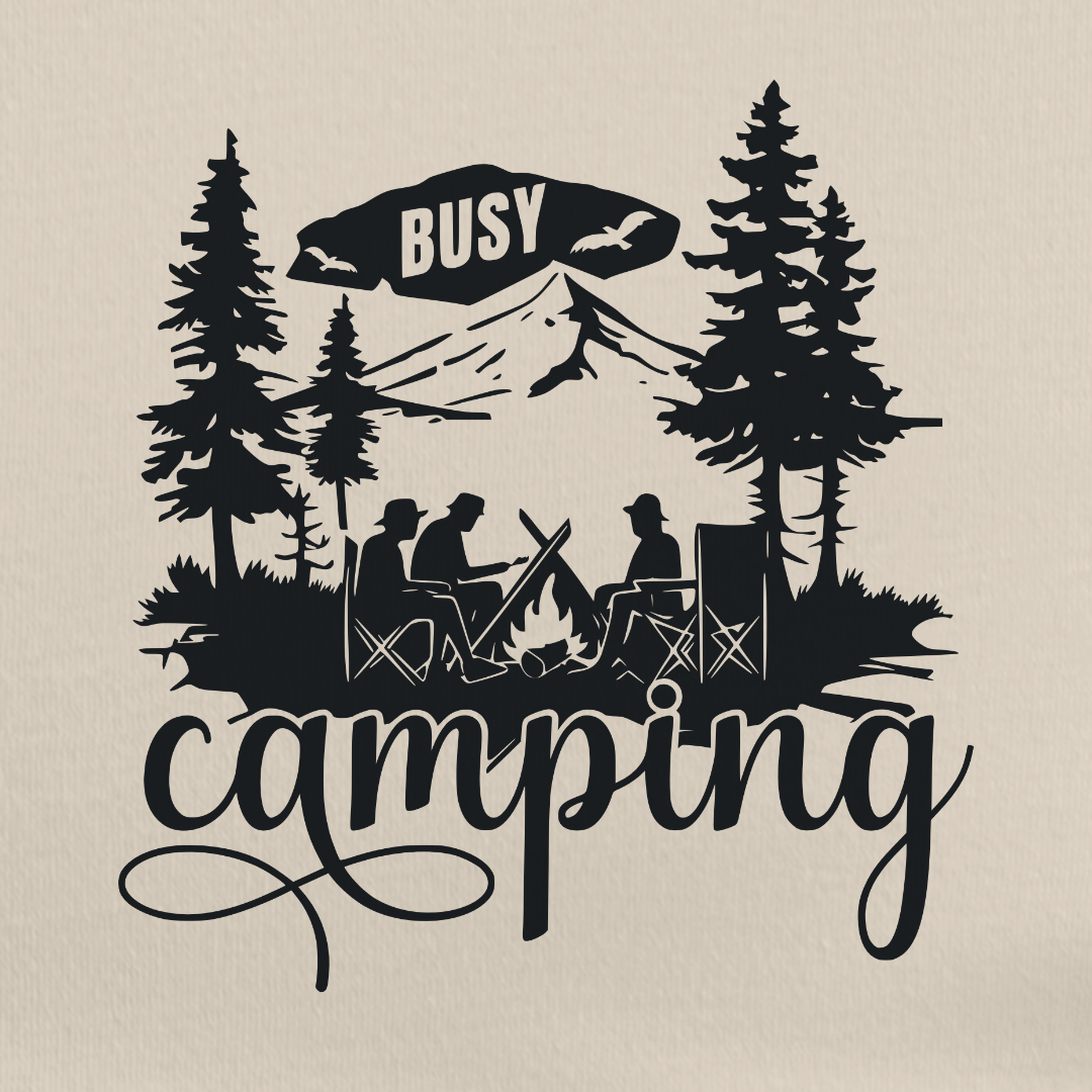 Busy Camping Tee