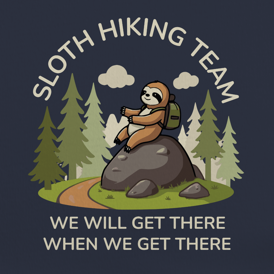 Sloth Hiking Team Tee