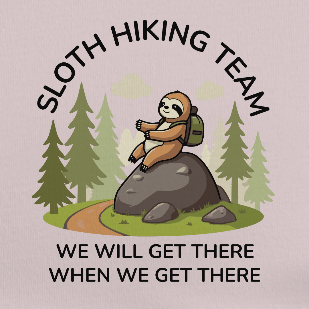 Sloth Hiking Team Tee