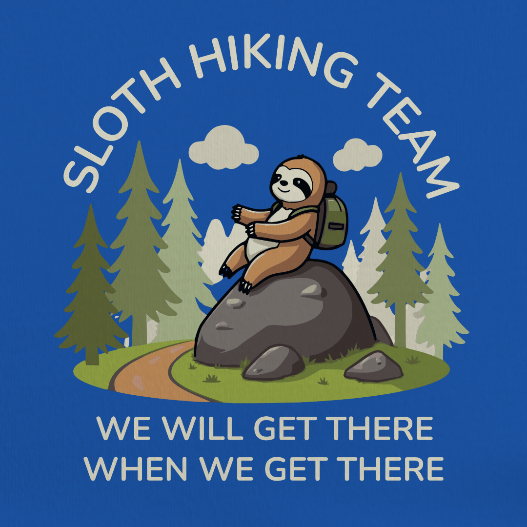 Sloth Hiking Team Tee