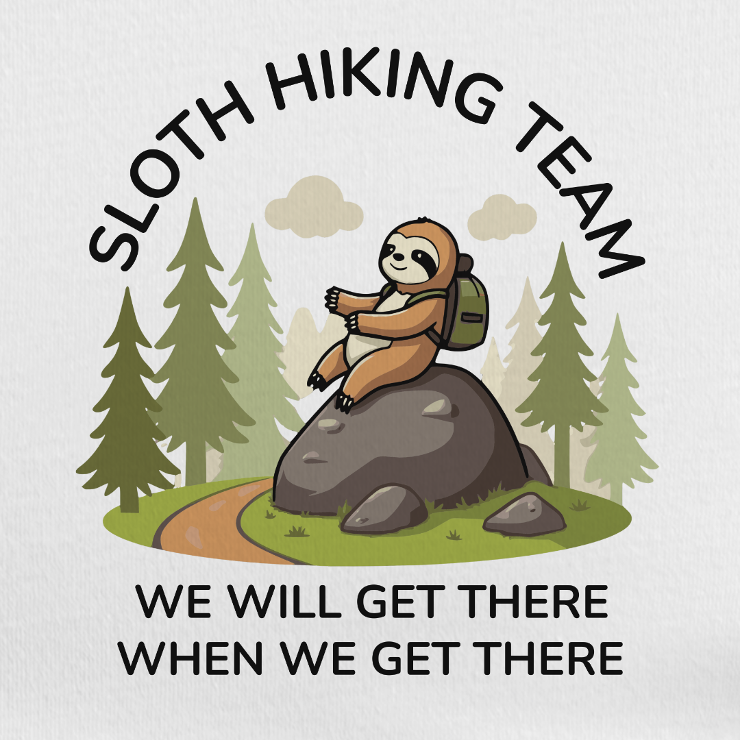 Sloth Hiking Team Tee